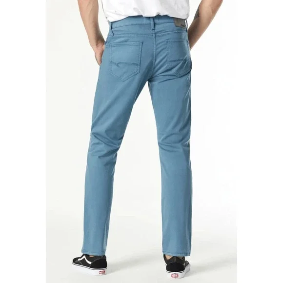 NEW Mavi Zach Straight Leg Mens Pants Size 42x34 Bluestone Twill - Picture 2 of 9